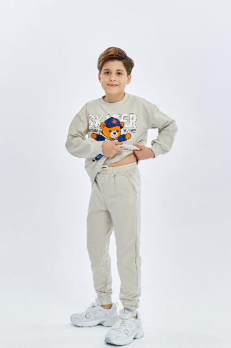 Resim Yenikoza Erkek Çocuk Sweat Takım