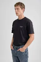 Resim Lee Grafik Logo Erkek T-shirt LN388680003