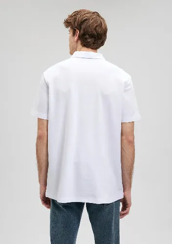 Resim Mavi Erkek T-shirt M0611904-620