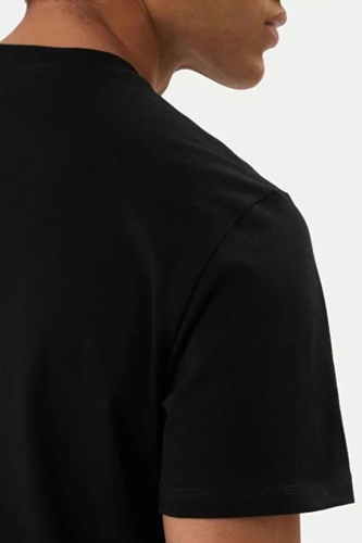 Resim Guess  Erkek  T-shirt M6RI23K8FQ4-JBLK Ss Cn Terry Logo Tee