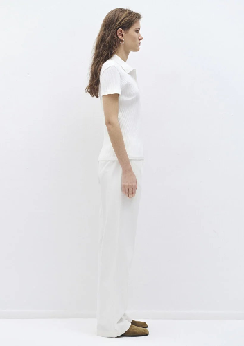 Resim Mavi Kadın Polo Yaka T-shirt M1613120-70057