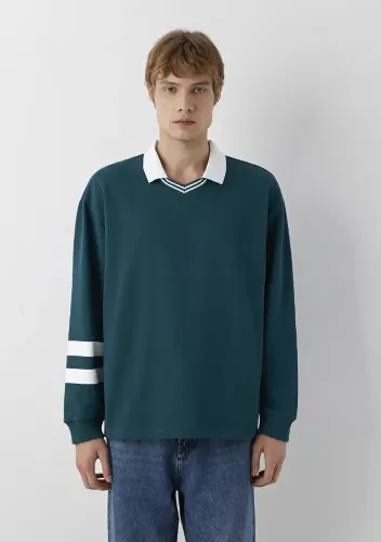 Resim Mavi Erkek Sweat M0S10612-90366