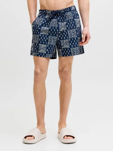 Resim Jack & Jones Jpstmauı Shell Aop Swım Shorts Reg Erkek Deniz Şortu 12291808