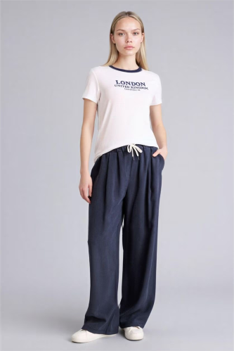 Resim Defacto Kadın T-shirt H1401AX/WT34