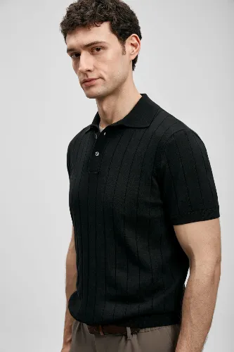Resim Lufian Bold Erkek Triko T-shirt 111090137