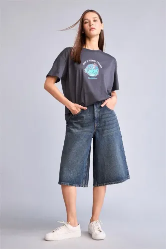 Resim Defacto Kadın T-shirt H6828AX/AR191