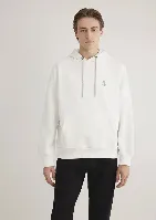 Resim Mavi Kapüşonlu Erkek Sweatshirt M065809-34519