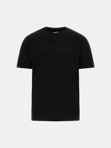 Resim Guess Athleisure  Erkek  T-shirt Z2YI11J1314-JBLK Ss Alphy T-Shırt