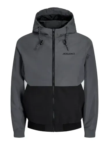 Resim Jack & Jones Jjerush Hood Bomber Noos Erkek Mont 12200208