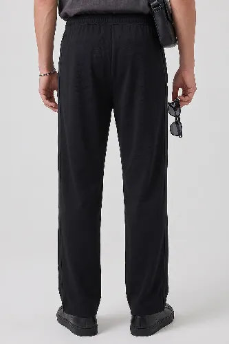 Resim T19Er-82196 Düz Paça Erkek Eşofman Alt