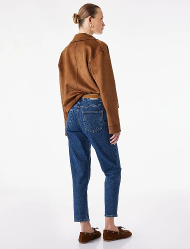 Resim Koton Kadın Jean Pantolon 6SAL40093MD