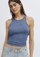 Resim Mavi Kadın T-shirt M1613912-70736