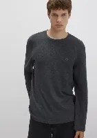 Resim Mavi Erkek T-shirt M065755-29758