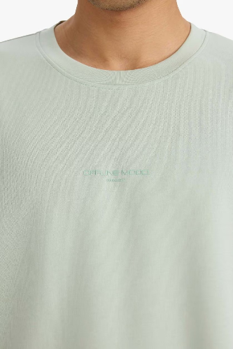 Resim Defacto Erkek T-shirt F9684AX/GN1180