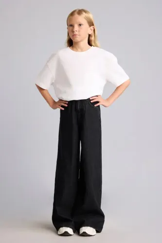 Resim Defacto  Kız Çocuk Jean Pantolon H6249A8/NM40