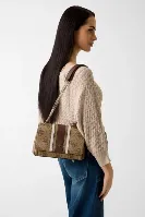 Resim Guess Handbag  Kadın  Çanta HWSS9672210-LGW Noelle Iı Cnvrtble Xbody Flap