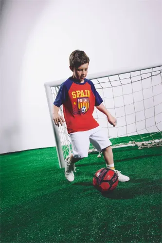 Resim Defacto Erkek Çocuk T-shirt H9747A8/RD227