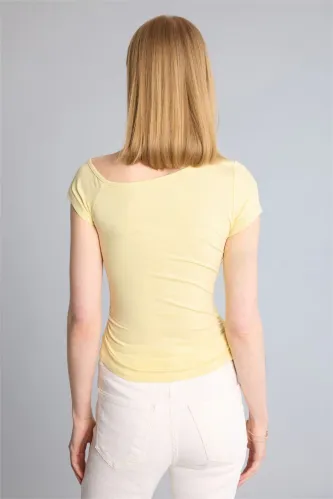 Resim Defacto Kadın  T-shirt G5383AX/YL236