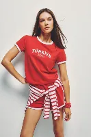 Resim Defacto Kadın T-shirt I1230AX/RD172