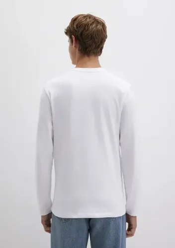 Resim Mavi Erkek T-Shirt M062477-23248