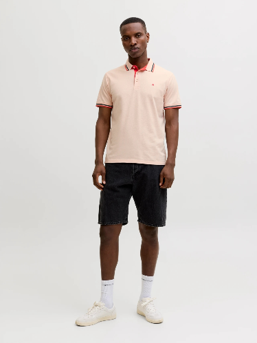 Resim Jack & Jones Jjepaulos Polo Ss Noos Erkek T-shirt 12136668