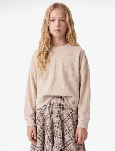 Resim Koton Kız Çocuk Sweat 7WKG10023AK