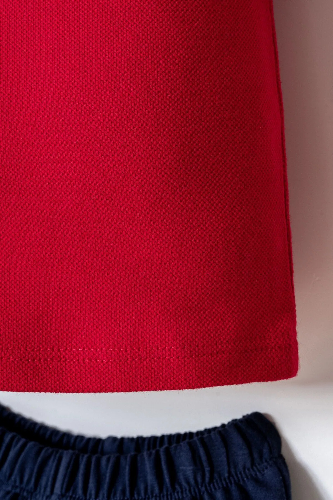 Resim U.S. Polo Assn Bebek Erkek Bebek Şort Takım Usb2915