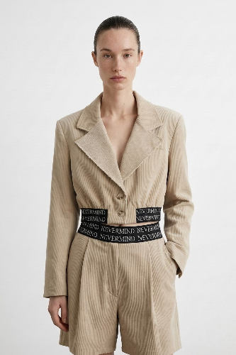 Resim QUZU Kadın Kot&Kanvas Şort