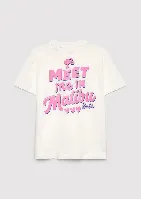 Resim Mavi Kız Çocuk T-shirt M7610453-70057