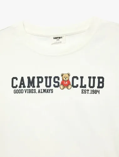 Resim Koton Kız Çocuk T-shirt 6SKG10535AK