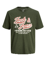 Resim Jack & Jones Jjelogo Tee Ss O-Neck 2 Col  Erkek T-Shirt 12279535