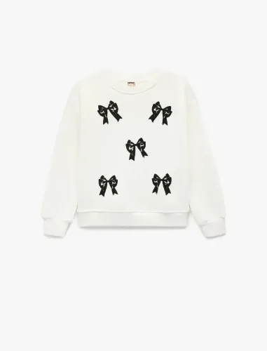 Resim Koton Kız Çocuk Sweat 7WKG10027AK