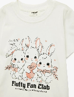 Resim Koton Kız Çocuk T-shirt 6SKG10242AK