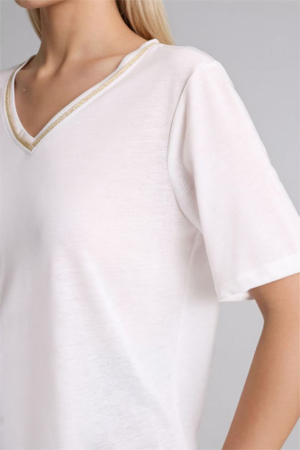 Resim Defacto Kadın T-shirt F2770AX/ER105