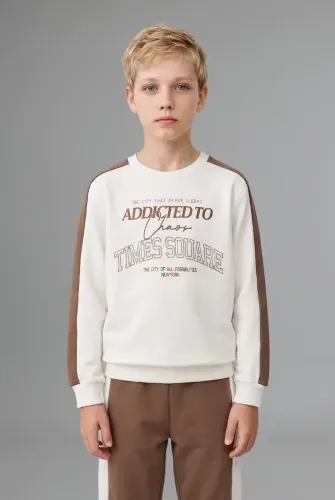 Resim Defacto  Erkek Çocuk Sweat Takım I3681A8/BN533