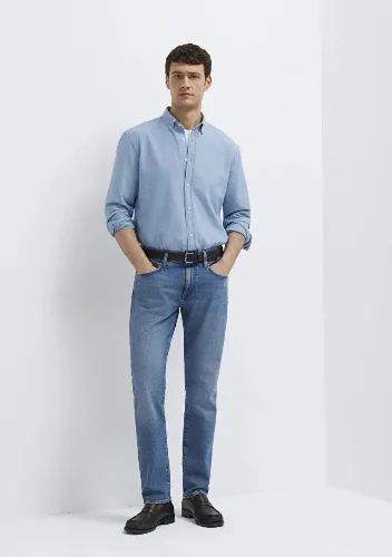 Resim Mavi Marcus Erkek Jean Pantolon M0035191281