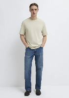 Resim Mavi Erkek T-shirt M0611924-70322