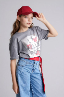 Resim Defacto Kız Çocuk T-shirt G1768A8/GR211