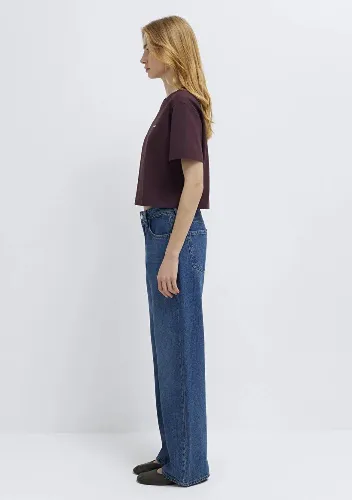 Resim Mavi Kadın T-shirt M1613984-70223
