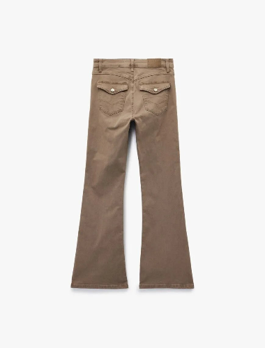 Resim Koton Kadın Kanvas Pantolon 6WAL40064MW