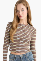 Resim Defacto Kadın T-shirt G5702AX/BN1