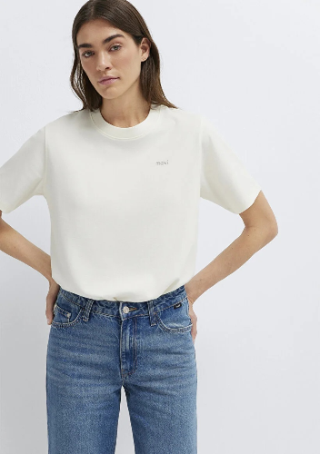 Resim Mavi Kadın T-shirt M1613882-80194