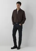 Resim Mavi Marcus Erkek Jean Pantolon M00351A4233