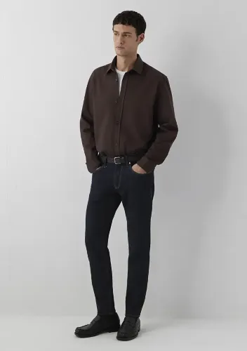 Resim Mavi Marcus Erkek Jean Pantolon M00351A4233