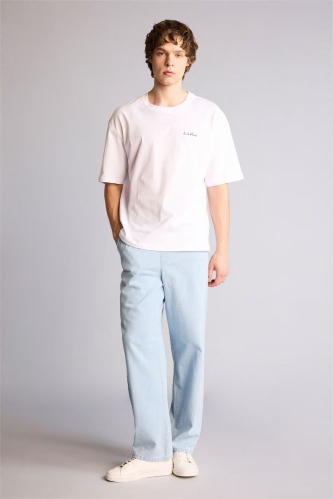 Resim Defacto Erkek T-shirt H2472AX/WT34