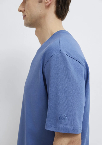 Resim Mavi Erkek T-shirt M0611924-70738