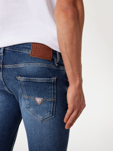 Resim Guess  Erkek  Jean Pantolon M2YAN1D4Q42-2CRM Mıamı
