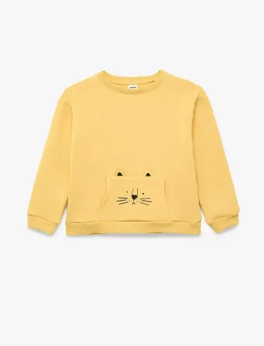 Resim Koton Erkek Bebek Sweat 7WMB10020TK