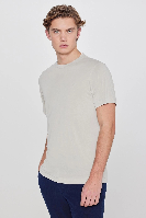 Resim Lee Bisiklet Yaka Erkek T-shirt L2610126299