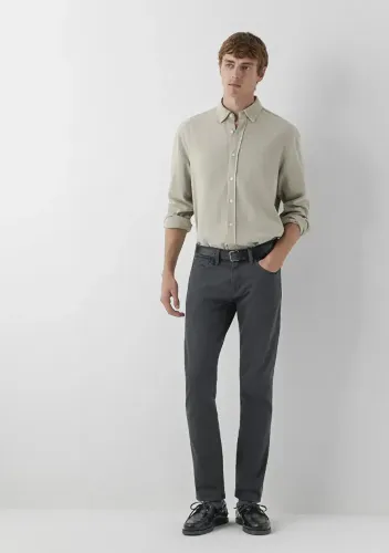 Resim Mavi Erkek Kanvas Pantolon M00422A4093